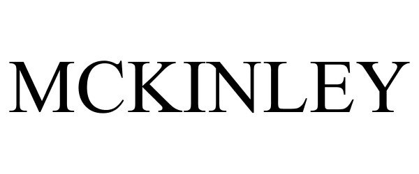 Trademark Logo MCKINLEY