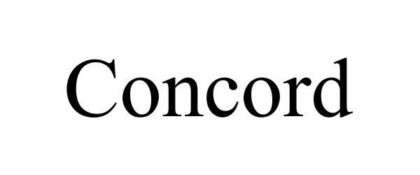 Trademark Logo CONCORD