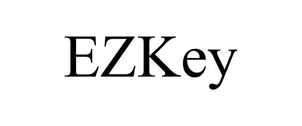 Trademark Logo EZKEY