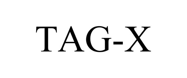 Trademark Logo TAG-X