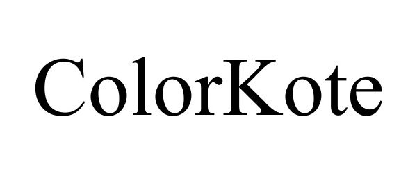  COLORKOTE