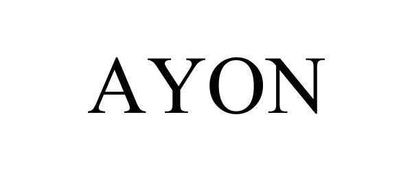 Trademark Logo AYON