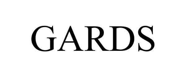 Trademark Logo GARDS