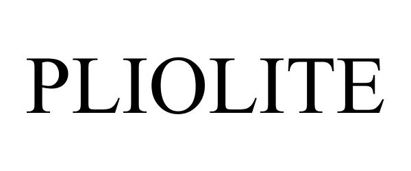 Trademark Logo PLIOLITE