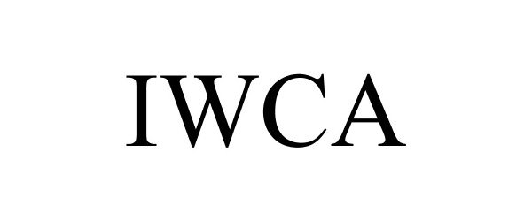 Trademark Logo IWCA