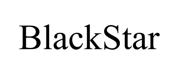 Trademark Logo BLACKSTAR