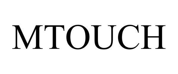 Trademark Logo MTOUCH