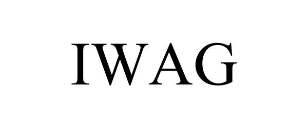 Trademark Logo IWAG