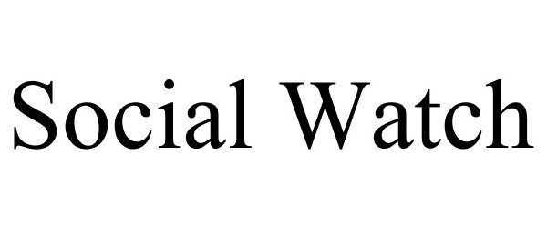 Trademark Logo SOCIAL WATCH