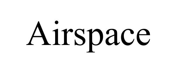 Trademark Logo AIRSPACE