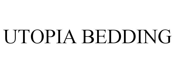 Trademark Logo UTOPIA BEDDING