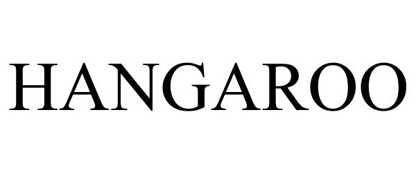 Trademark Logo HANGAROO