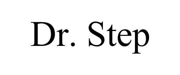 Trademark Logo DR. STEP