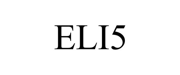 Trademark Logo ELI5