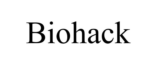 Trademark Logo BIOHACK