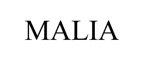 Trademark Logo MALIA