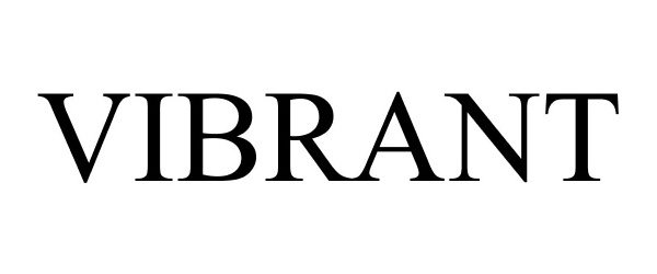 Trademark Logo VIBRANT