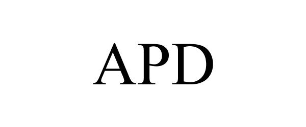 Trademark Logo APD
