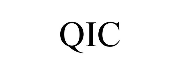 Trademark Logo QIC