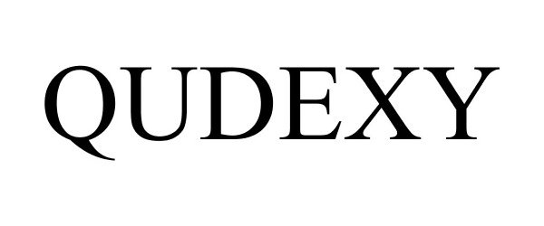 Trademark Logo QUDEXY
