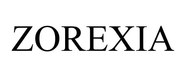 Trademark Logo ZOREXIA