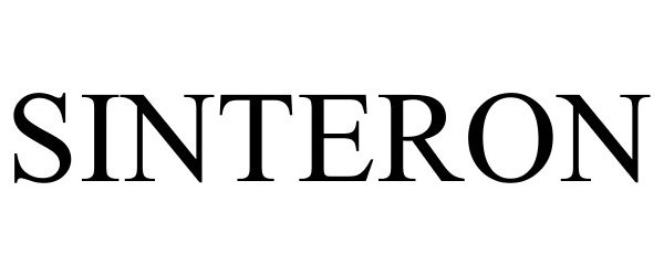 Trademark Logo SINTERON