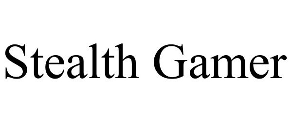 Trademark Logo STEALTH GAMER