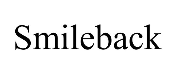 Trademark Logo SMILEBACK