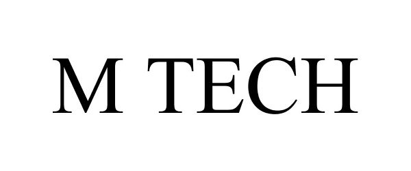 Trademark Logo M TECH