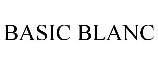  BASIC BLANC