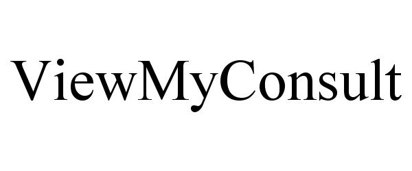  VIEWMYCONSULT