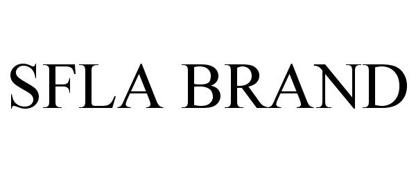 Trademark Logo SFLA BRAND