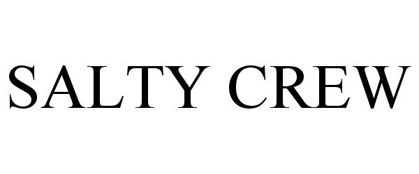 Trademark Logo SALTY CREW