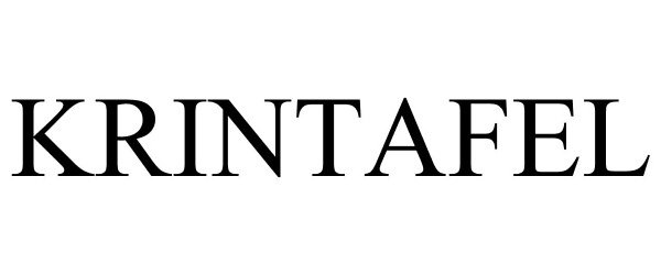 Trademark Logo KRINTAFEL