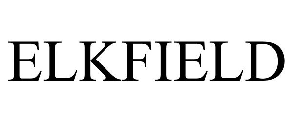 Trademark Logo ELKFIELD