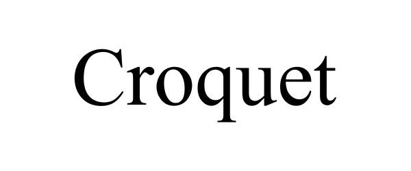 Trademark Logo CROQUET