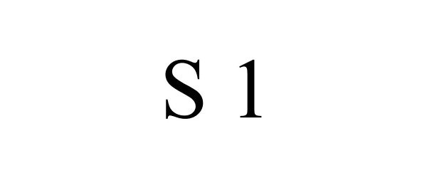  S 1