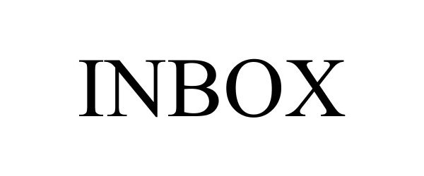 Trademark Logo INBOX