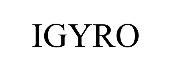 Trademark Logo IGYRO