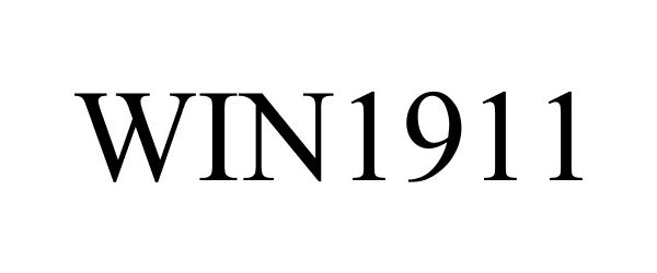  WIN1911