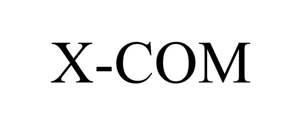 Trademark Logo X-COM