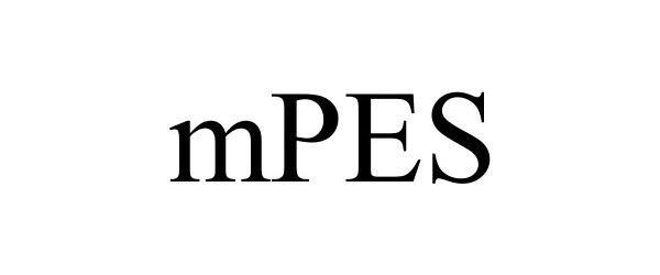 Trademark Logo MPES