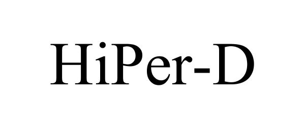 Trademark Logo HIPER-D