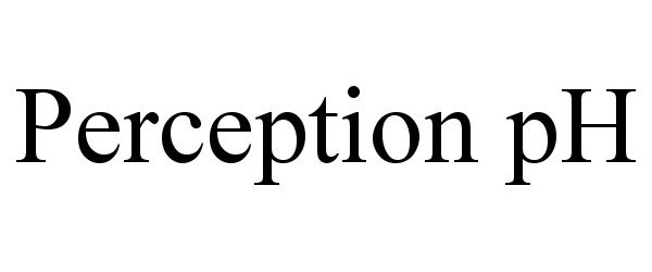 Trademark Logo PERCEPTION PH