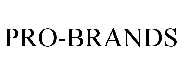 Trademark Logo PRO-BRANDS