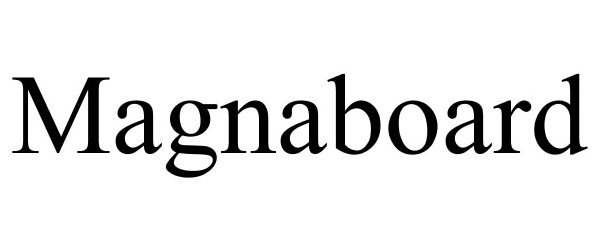 Trademark Logo MAGNABOARD