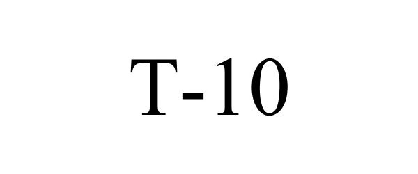 Trademark Logo T-10