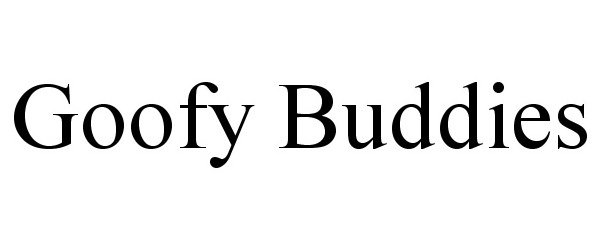 Trademark Logo GOOFY BUDDIES