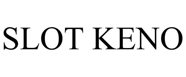 Trademark Logo SLOT KENO