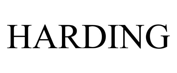Trademark Logo HARDING